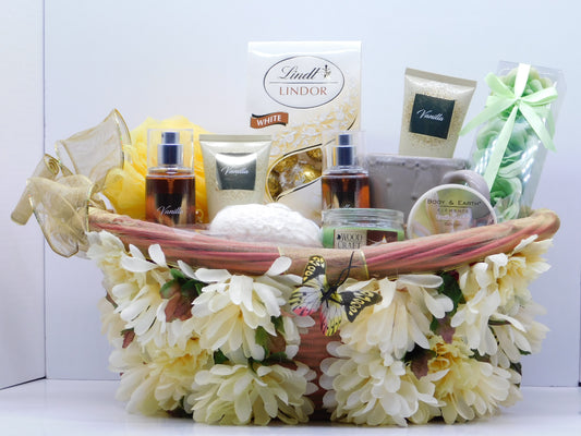Vanilla Spa Gift Basket